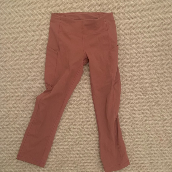 Lululemon light pink leggings - Picture 2 of 2